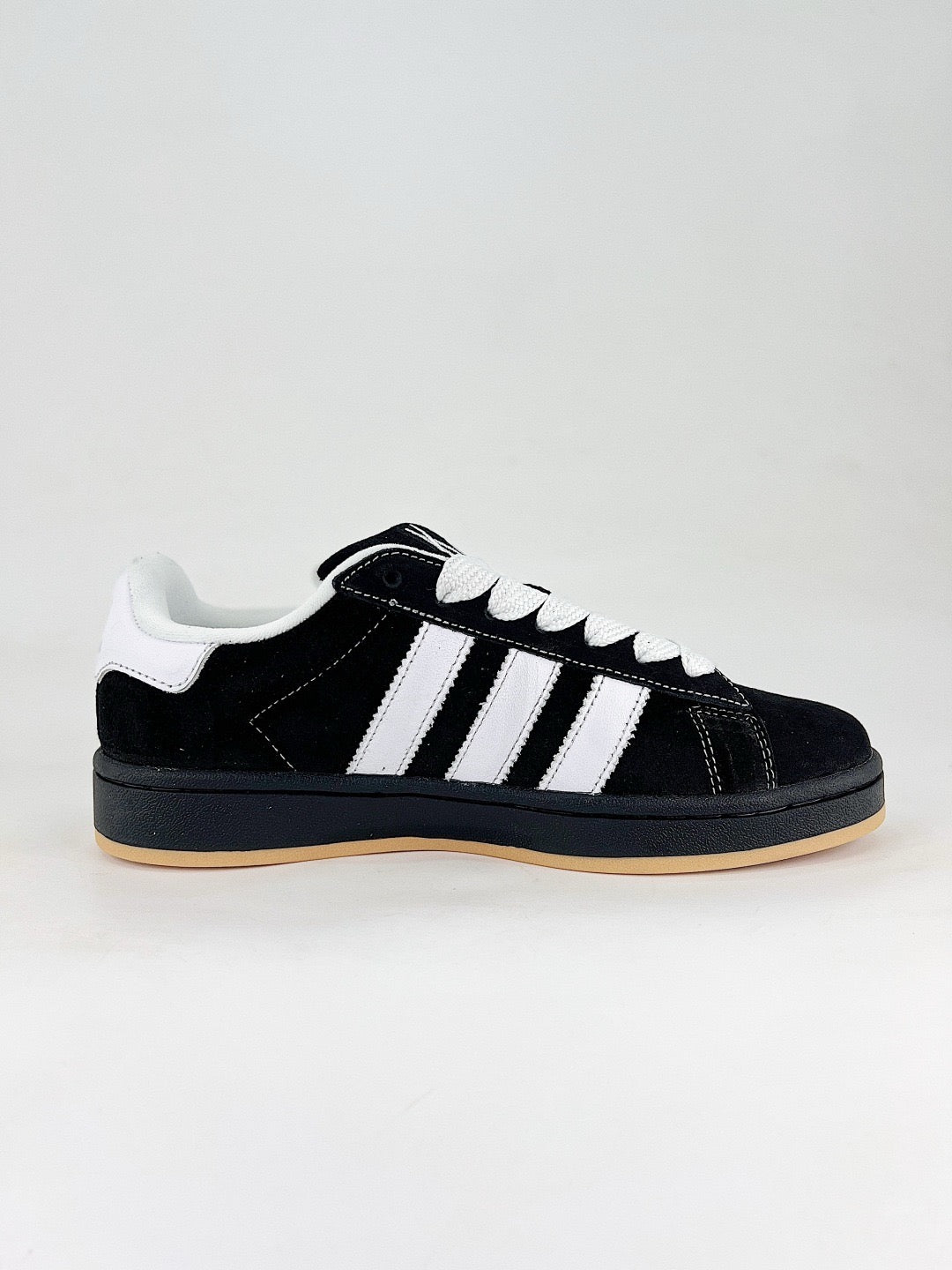 Adidas Campus 00s Retro Skate Shoes Black Suede Classic 3-Stripes Unisex