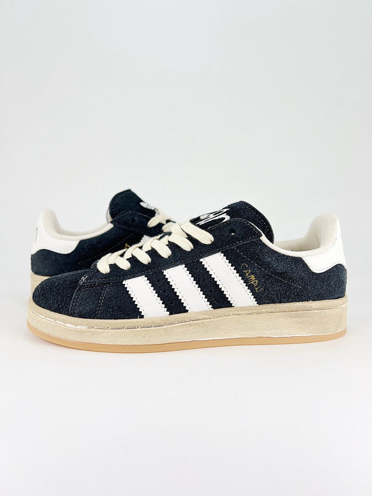 Adidas Campus 00s Sneaker Black White Vintage Gum Sole Unisex