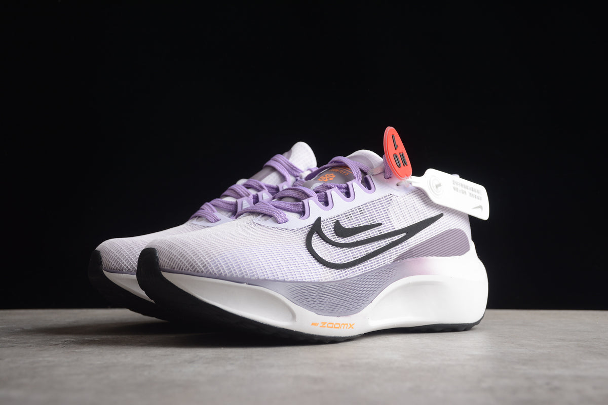 Nike Zoom Fly 5 Running  Lightweight Racing Athletic Unisex Lavender / White