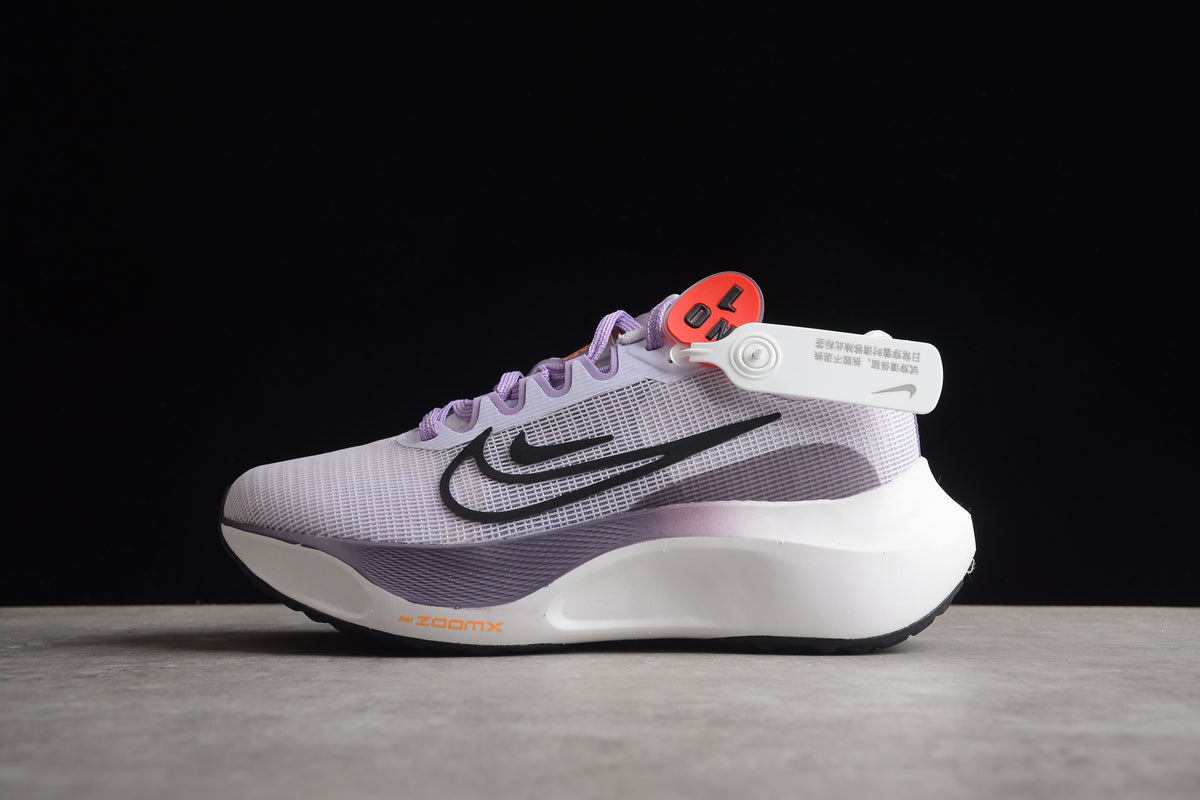 Nike Zoom Fly 5 Running  Lightweight Racing Athletic Unisex Lavender / White