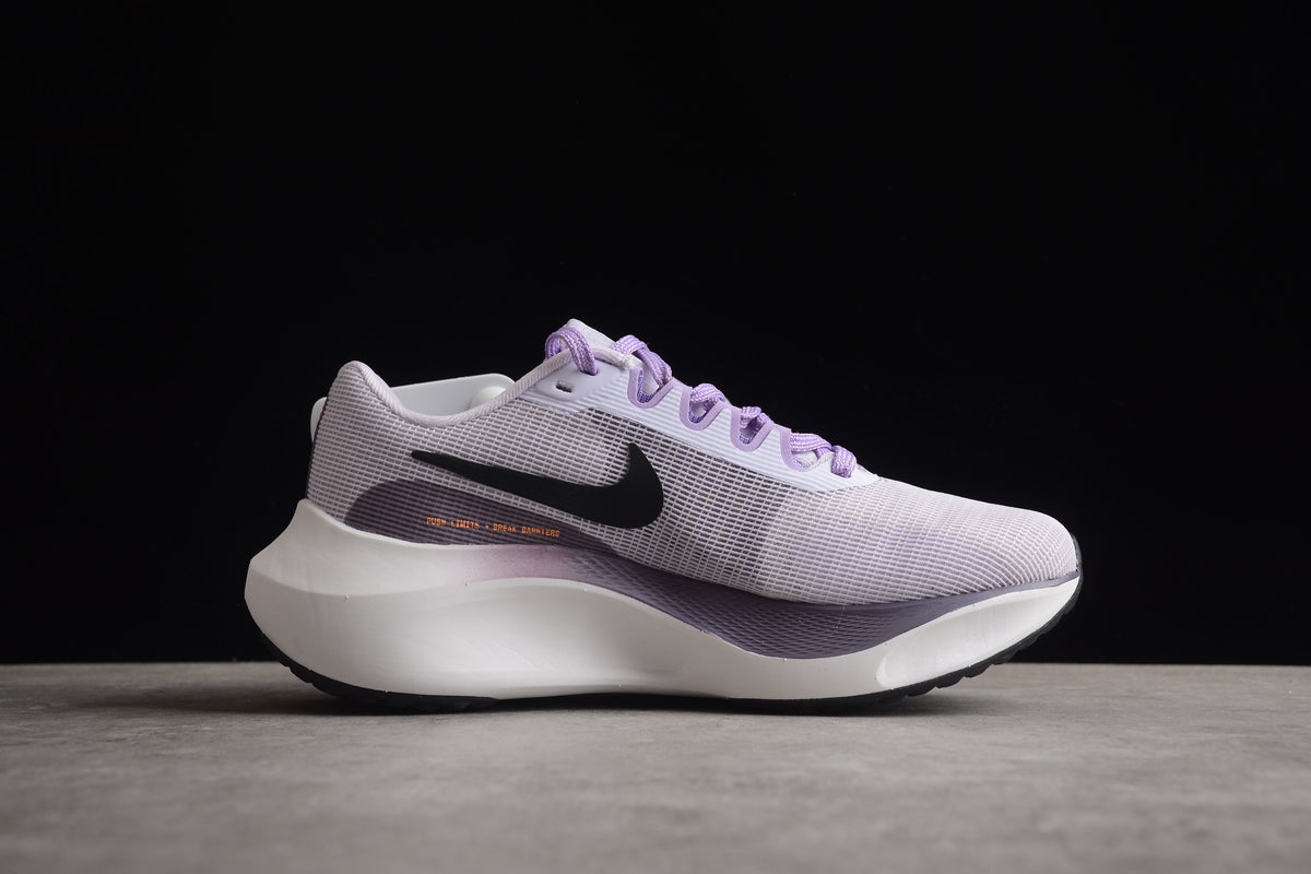 Nike Zoom Fly 5 Running  Lightweight Racing Athletic Unisex Lavender / White