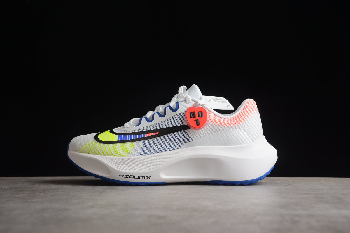 Nike Zoom Fly 5 Running  Lightweight Racing Athletic White / Multi-Color